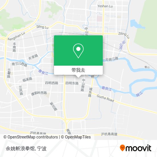余姚斬浪拳馆地图