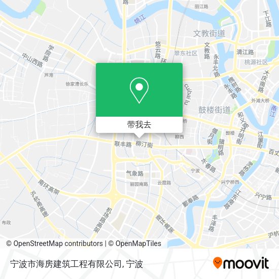 宁波市海房建筑工程有限公司地图