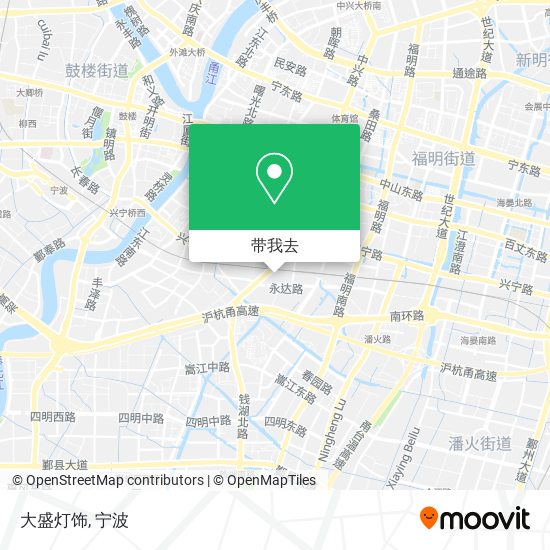 大盛灯饰地图