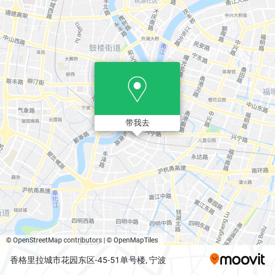 香格里拉城市花园东区-45-51单号楼地图