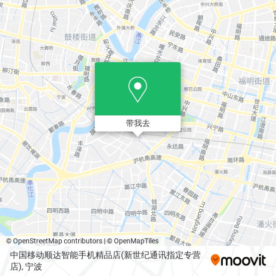 中国移动顺达智能手机精品店(新世纪通讯指定专营店)地图