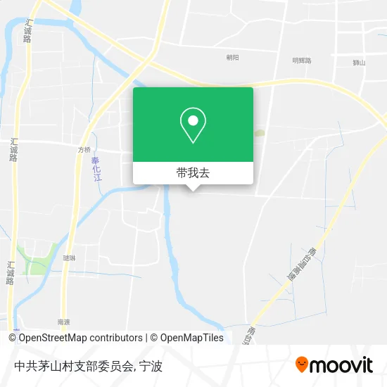 中共茅山村支部委员会地图