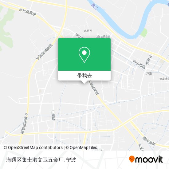 海曙区集士港文卫五金厂地图