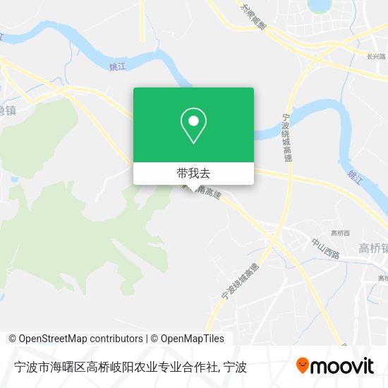 宁波市海曙区高桥岐阳农业专业合作社地图