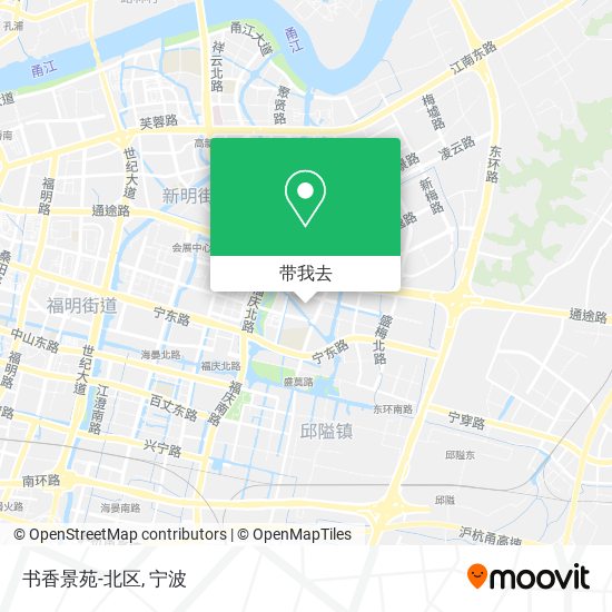 书香景苑-北区地图