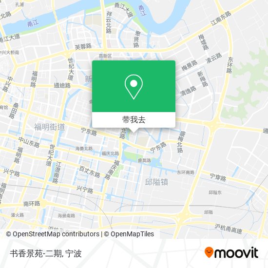 书香景苑-二期地图