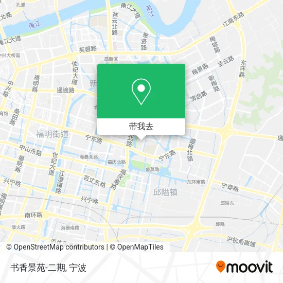 书香景苑-二期地图