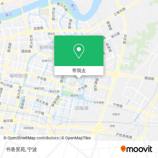 书香景苑地图