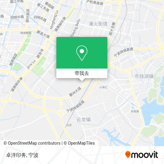 卓洋印务地图