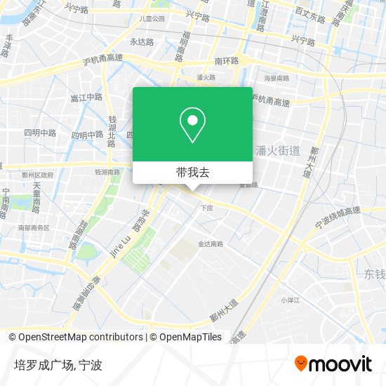 培罗成广场地图