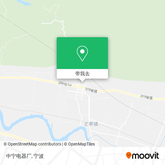 中宁电器厂地图