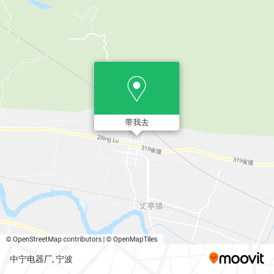 中宁电器厂地图