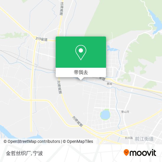 金哲丝织厂地图