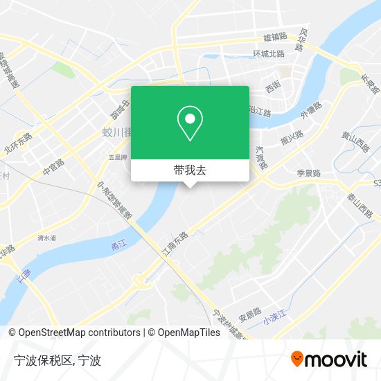 宁波保税区地图