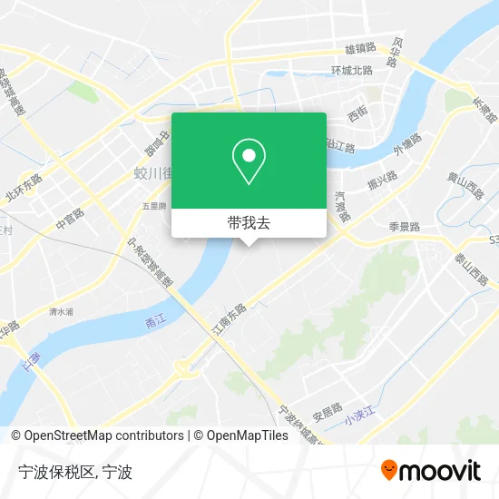 宁波保税区地图
