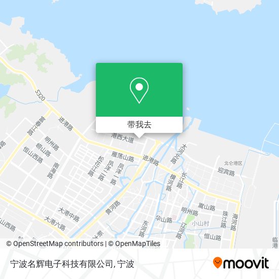 宁波名辉电子科技有限公司地图