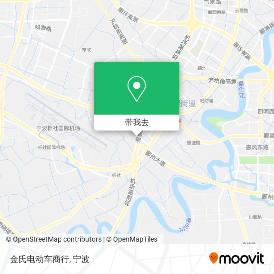 金氏电动车商行地图