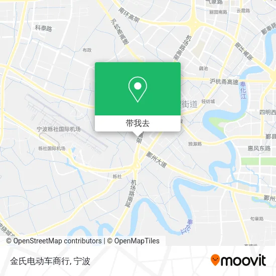 金氏电动车商行地图