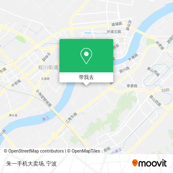 朱一手机大卖场地图