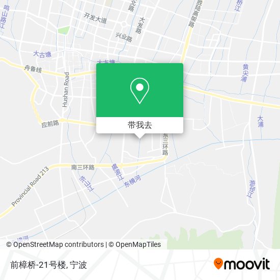 前樟桥-21号楼地图
