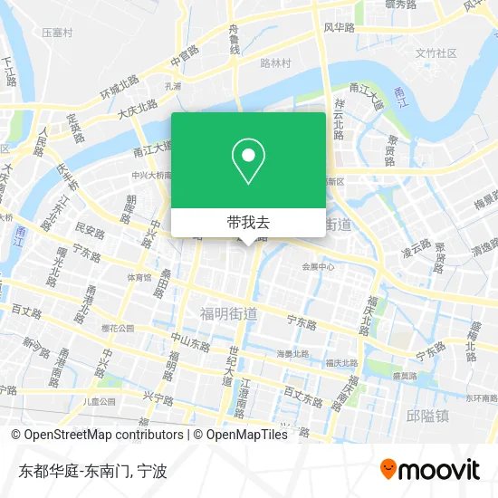 东都华庭-东南门地图
