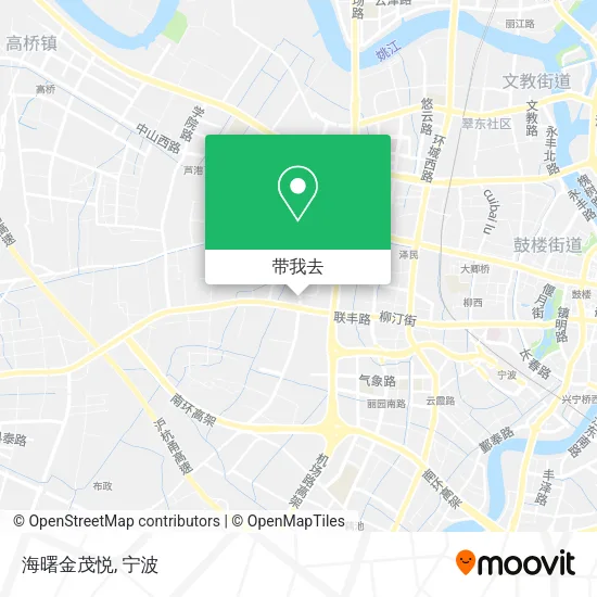 海曙金茂悦地图