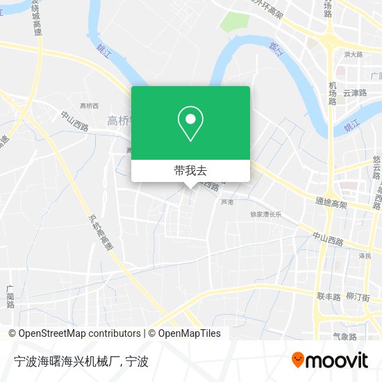 宁波海曙海兴机械厂地图