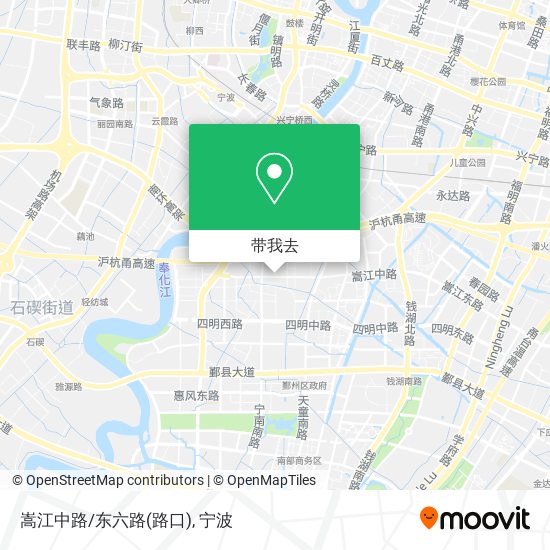 嵩江中路/东六路(路口)地图