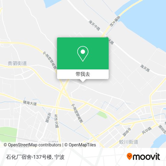 石化厂宿舍-137号楼地图