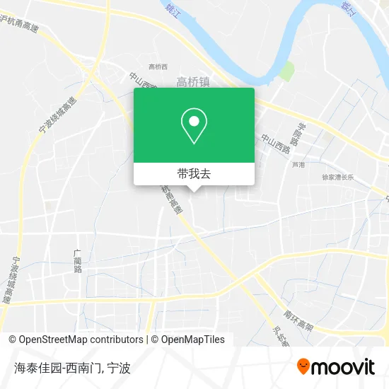 海泰佳园-西南门地图