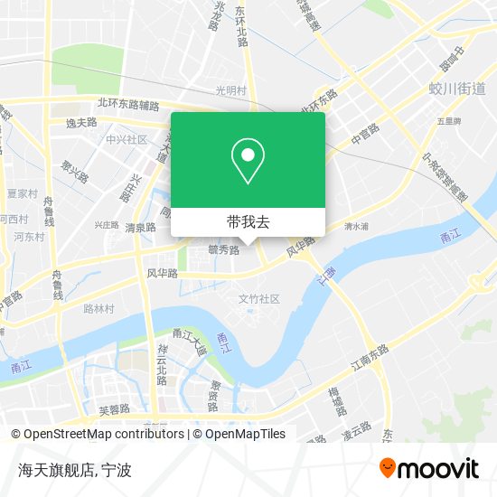 海天旗舰店地图