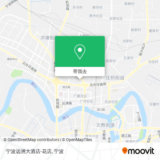 宁波远洲大酒店-花店地图