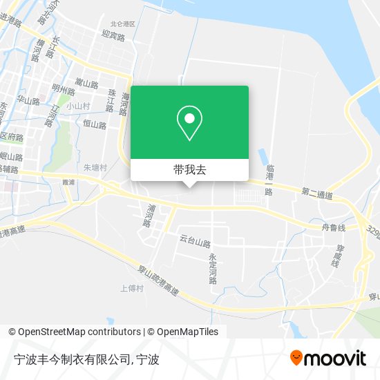 宁波丰今制衣有限公司地图