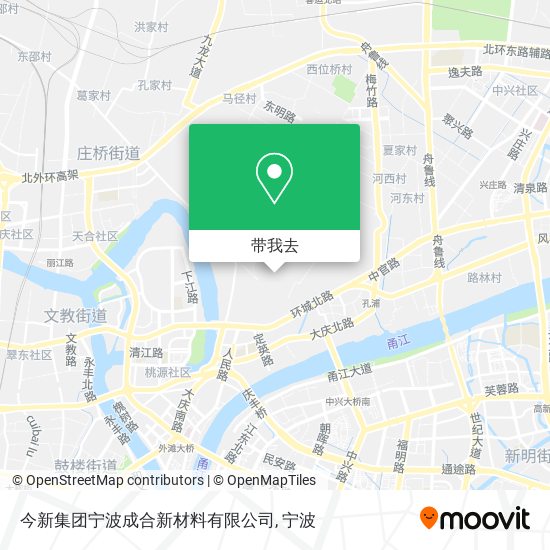 今新集团宁波成合新材料有限公司地图