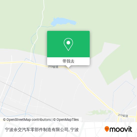 宁波余交汽车零部件制造有限公司地图