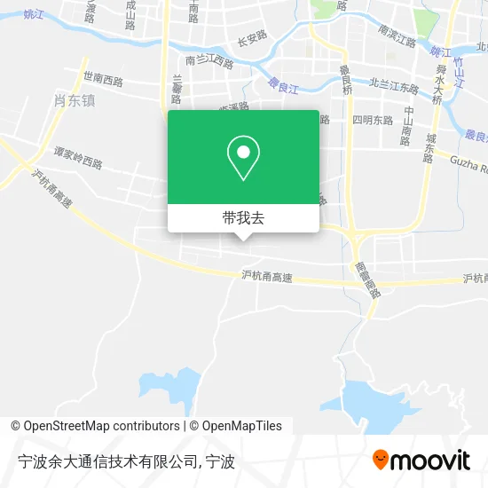 宁波余大通信技术有限公司地图