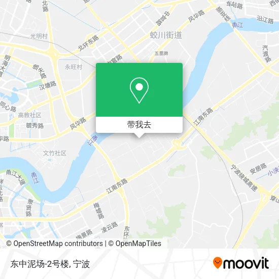 东中泥场-2号楼地图