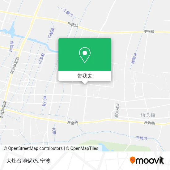 大灶台地锅鸡地图
