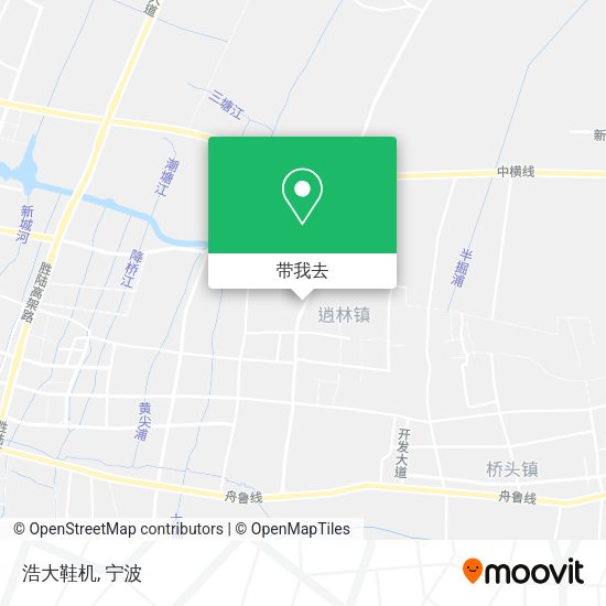 浩大鞋机地图