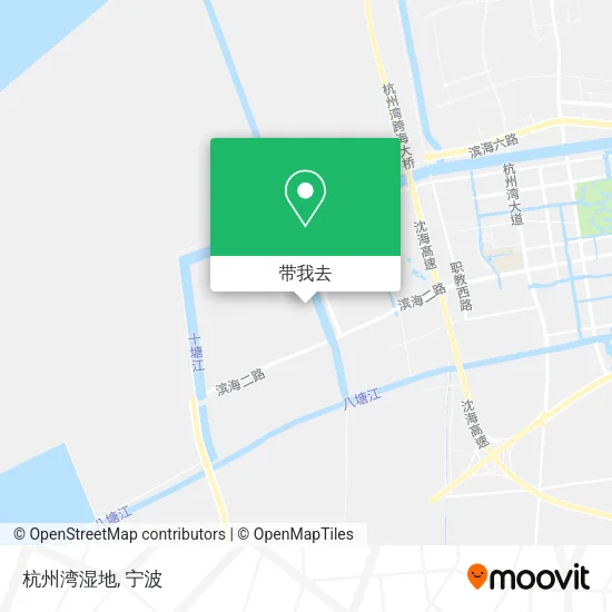 杭州湾湿地地图