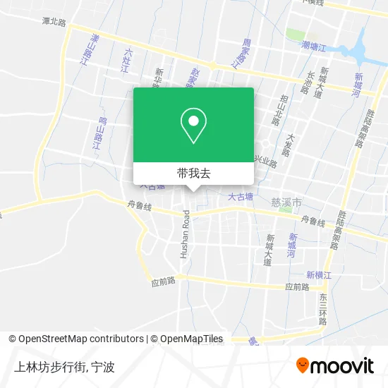 上林坊步行街地图