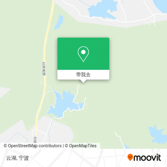云湖地图