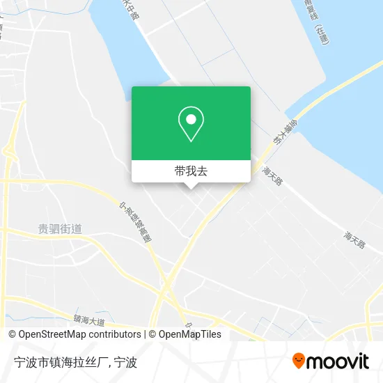 宁波市镇海拉丝厂地图