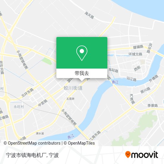 宁波市镇海电机厂地图