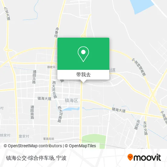 镇海公交-综合停车场地图