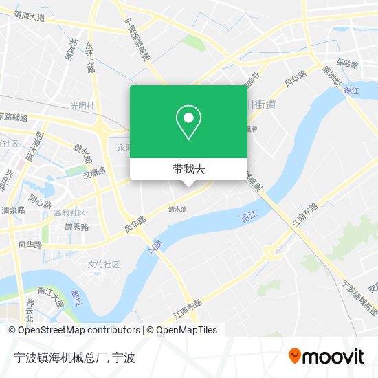 宁波镇海机械总厂地图