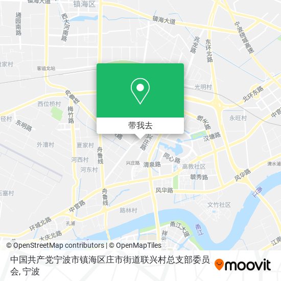 中国共产党宁波市镇海区庄市街道联兴村总支部委员会地图