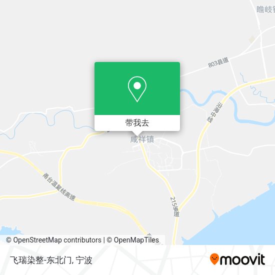 飞瑞染整-东北门地图