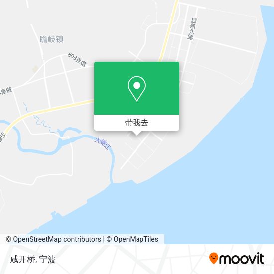 咸开桥地图