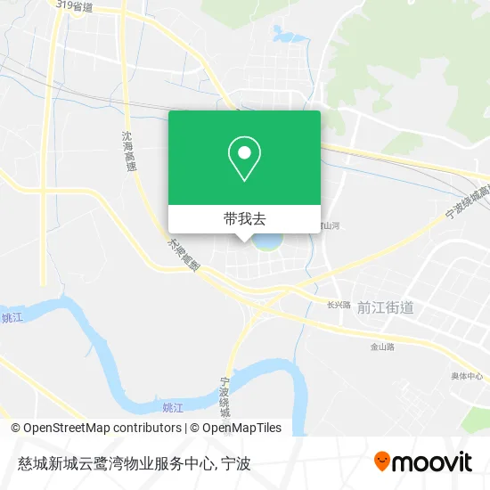 慈城新城云鹭湾物业服务中心地图
